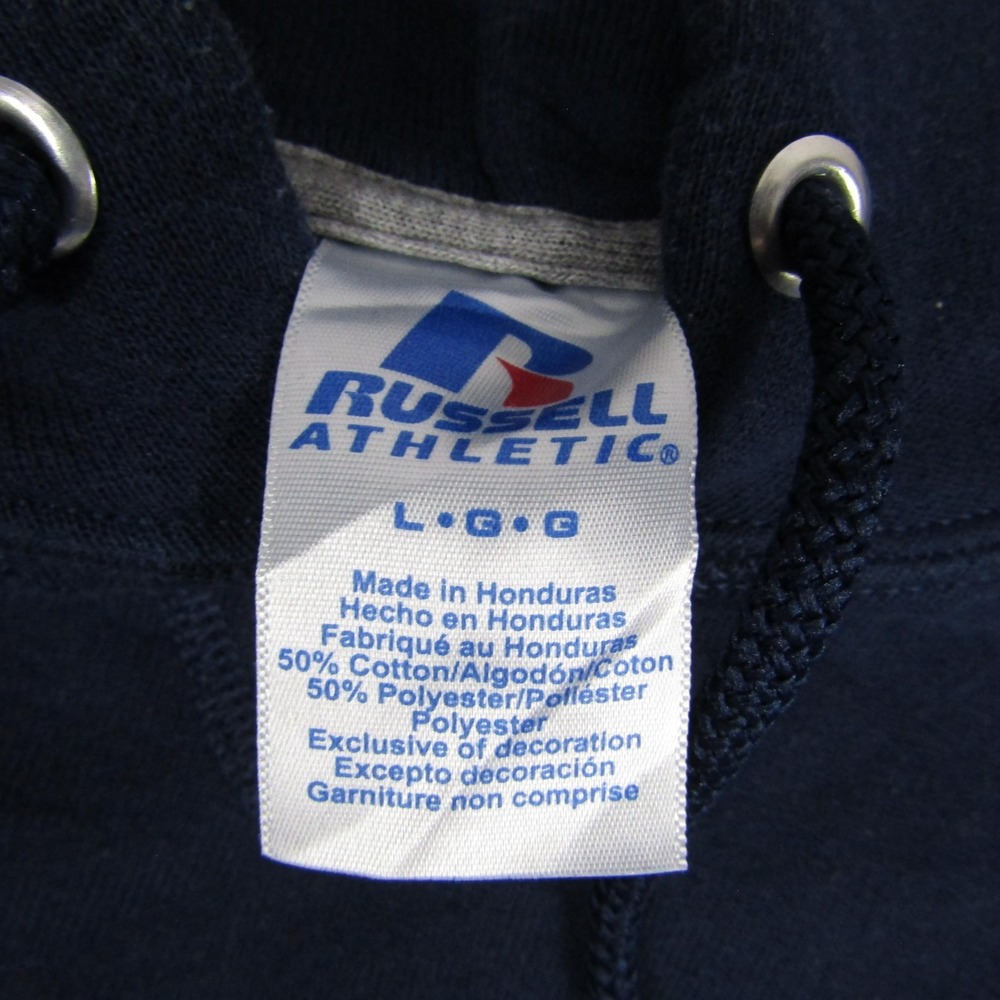 Dallastown Football Hoodie Mens Large Blue Russell Athletic Pullover Sweatshirt - Picture 2 of 3